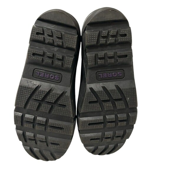 Sorel Girl Youth Purple Pink Insulated Toggle Closure Winter Snow Boots … - Picture 10 of 11